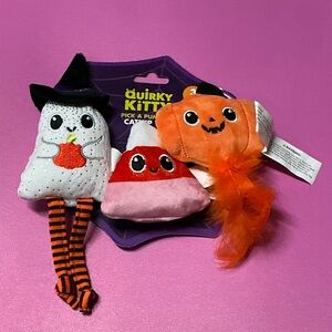 Quirky Kitty Halloween Cat Toys